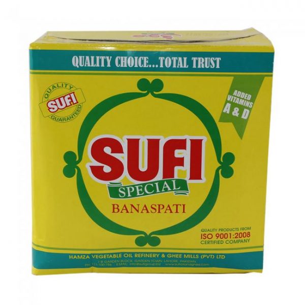 Sufi Banaspati Ghee 1 KG X 5