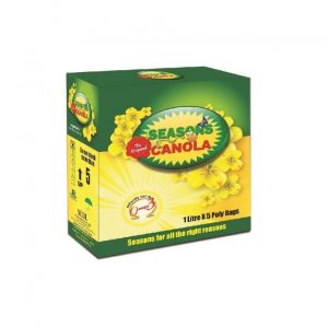 Seasons Canola Oil 1LTR X 5
