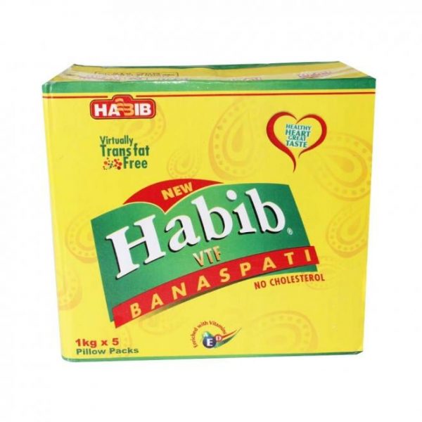Habib Banaspati Ghee 1KG x5