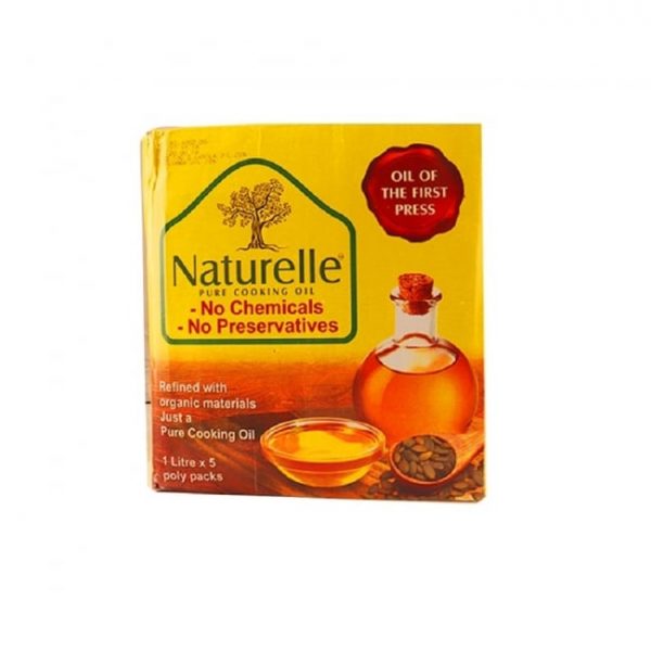 NATURELLE Cooking Oil 1L X5