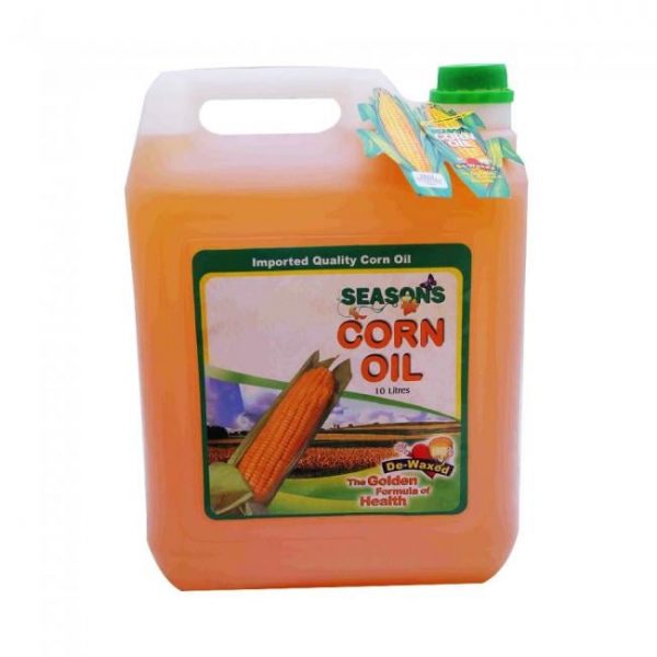 Seasons Corn Oil Can 10LTR